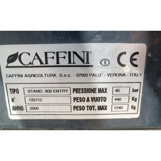 BOTTE DISERBO CAFFINI ENTRY 800 LITRI/12