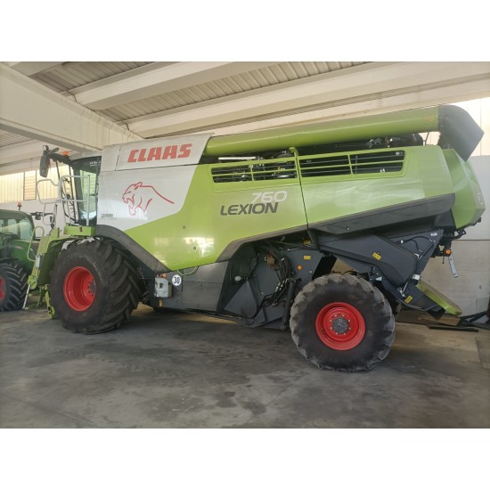 MIETITREBBIA CLAAS LEXION 760 MONTANA