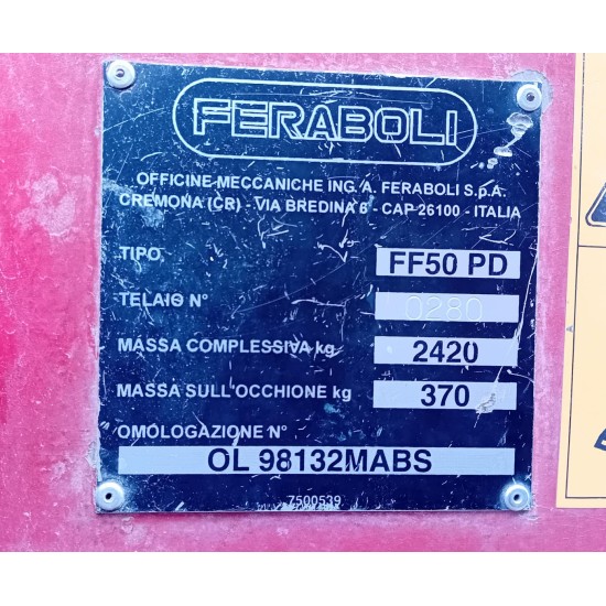 ROTOPRESSA FERABOLI FF 50 