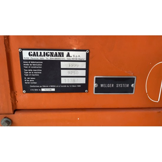 ROTOPRESSA GALLIGNANI 9250 S