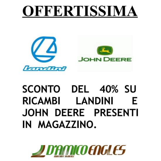 OFFERTA RICAMBI LANDINI