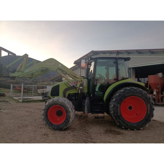 CLAAS ARION 420 DT + CARICATORE ARGNANI E MONTI_____ TRATTORE