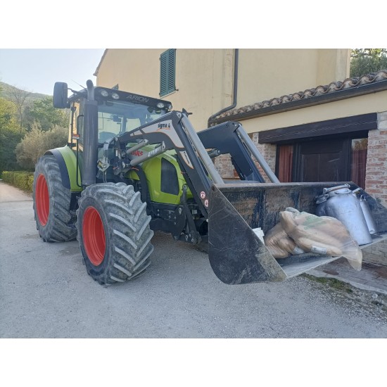 CLAAS ARION 430  DT + CARICATORE SIGMA4 PLATINUM H40 ___ TRATTORE