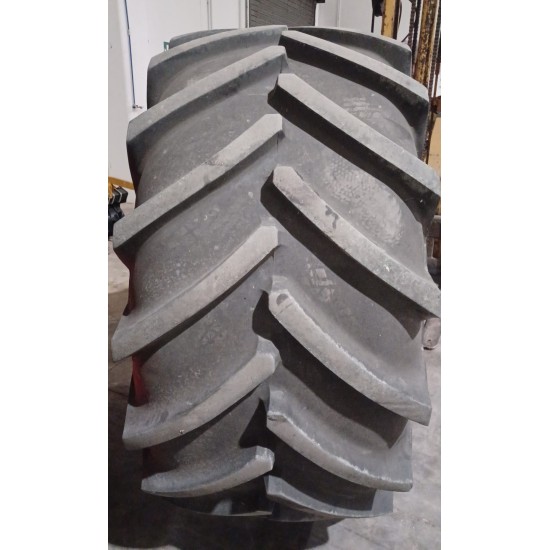 COPPIA GOMME MICHELIN __ 800 / 65 R 32 + CERCHIO