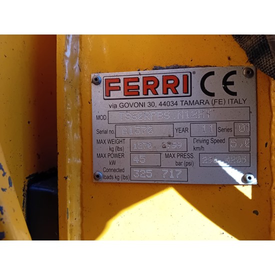 BRACCIO DECESPUGLIATORE FERRI TS 610