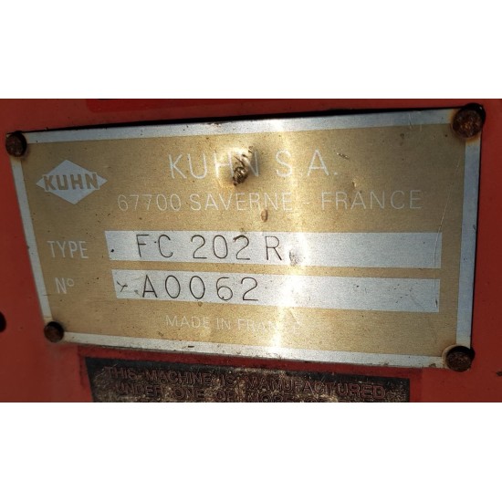 FALCIACONDIZIONATRICE KUHN FC 202 R _ RULLI